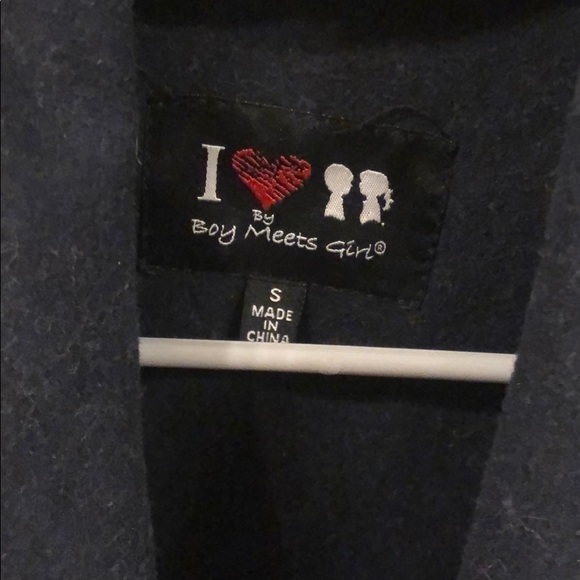 Black Navy Jacket - Picture 3 of 3